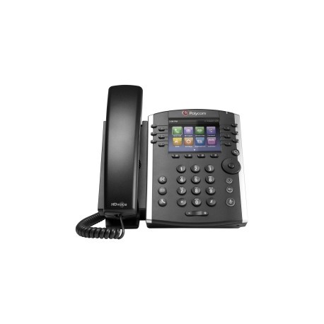 Telefono Escritorio Polycom VVX 401 POE 12 Lineas HD Voice para...