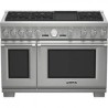 Estufa Thermador PRD48JDSGU Pro-Grand Steam 48" DF Range 6 BRNR...