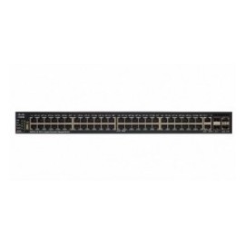 Switch Cisco Fast Ethernet SF550X-48, 48 Puertos 10/100Mbps + 2...