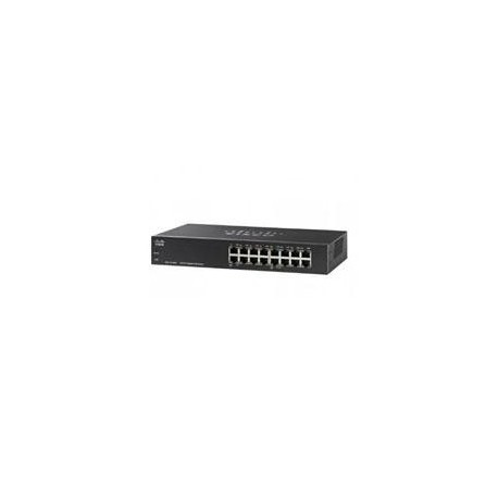 Switch cisco smb - 16 puertos - 10/100/1000 mbps - no administrable...