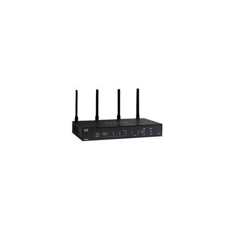 Router cisco smb // inalambrico // 10/100/1000mbps // 4 lan // 2 wan