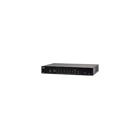 Router cisco smb // alambrico // 8 puertos rj-45 gigabit ethernet...