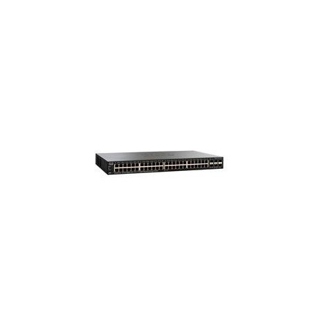 Switch cisco smb gigabit ethernet 48 puertos 10/100/1000mbps + 2...