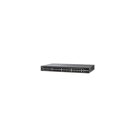 Switch cisco smb fast ethernet, 48 puertos 10/100mbps + 2 puertos...