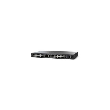 SWITCH CISCO SMB // 48 PUERTOS 10/100/1000 // 2 PUERTOS COMBO GE...