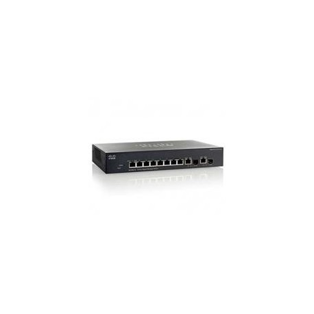 SWITCH CISCO SMB GIGABIT ETHERNET, 8 PUERTOS 10/100/1000MBPS + 2...