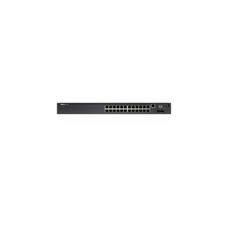 DELL N2024P Gestionado L3 Gigabit Ethernet (10/100/1000) Negro 1U...