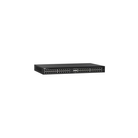 DELL N1148T-ON Gestionado L2 Gigabit Ethernet (10/100/1000) Negro 1U