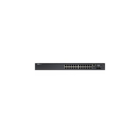 DELL N2024 Gestionado L3 Gigabit Ethernet (10/100/1000) Negro 1U