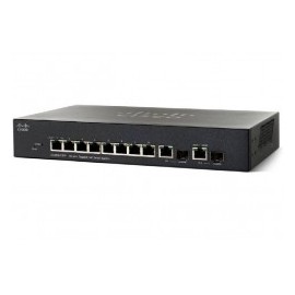Switch CISCO SG200-10FP-NA 8 Puertos Gigabit Smart POE