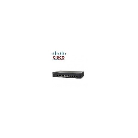 CISCO SRW2008P-K9-NA 8Port 10/100/1000 POE 2Port USD