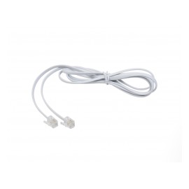 Cable telefónico RJ11 LinkedPRO TELUS80481.5M, plano, color blanco,...