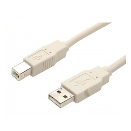 CABLE USB 2.0 USBFAB_6 Startech.com BEIGE DE 1.8M A MACHO A B MACHO...